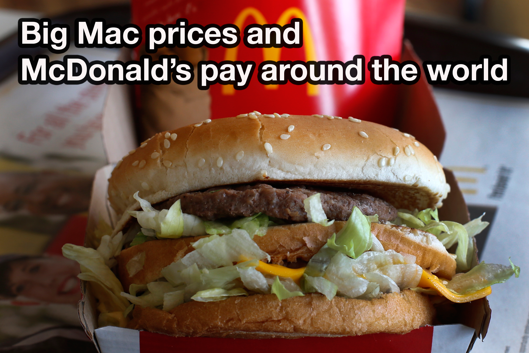 how much more would big mac cost for $15 an hour
